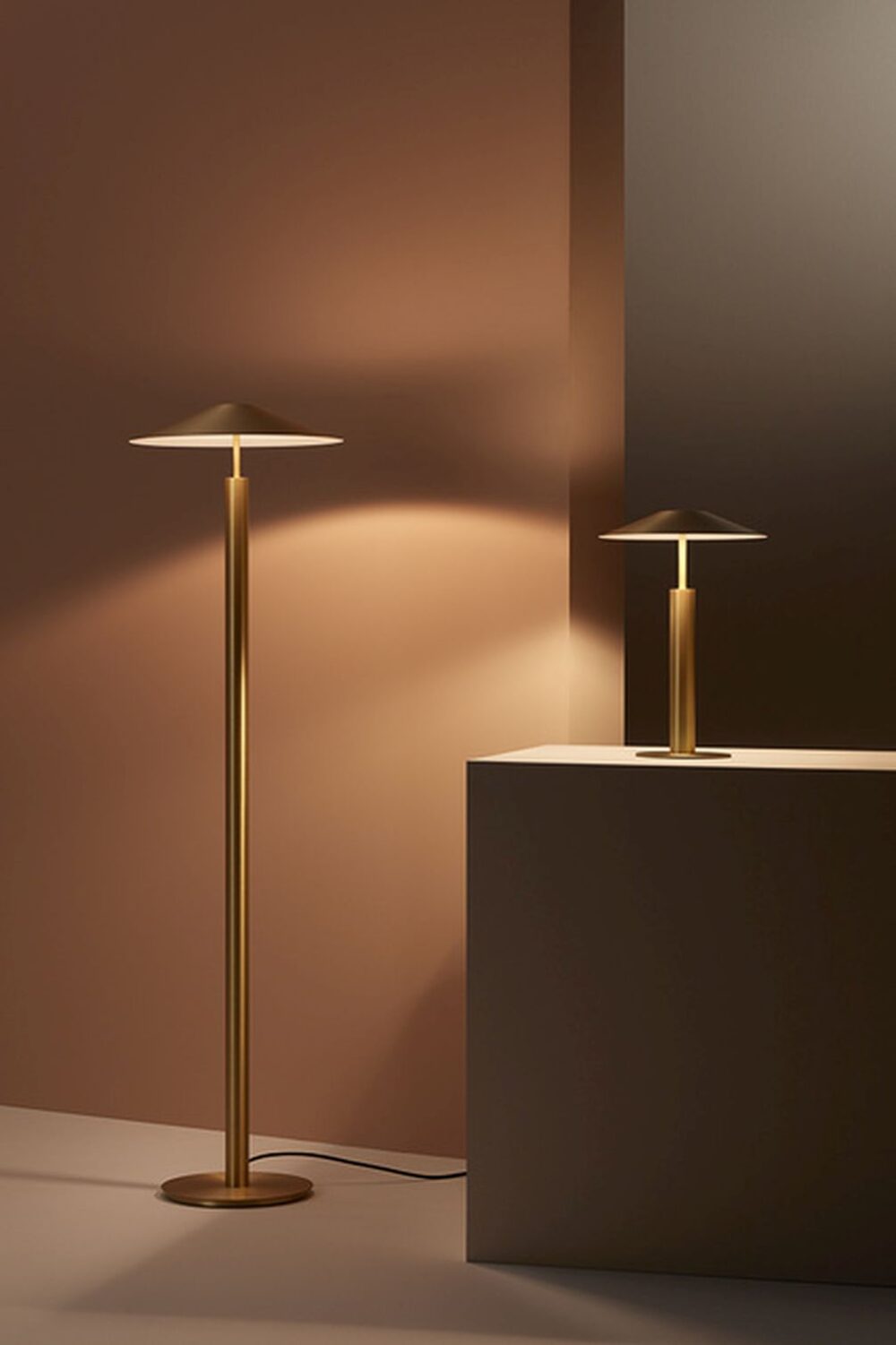 H Floor Lamp
